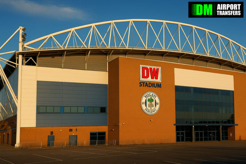 Taxi to and from The Brick Community Stadium – 5, 6, 7, 8 Seater Taxis, Minibuses & Executive Vehicles