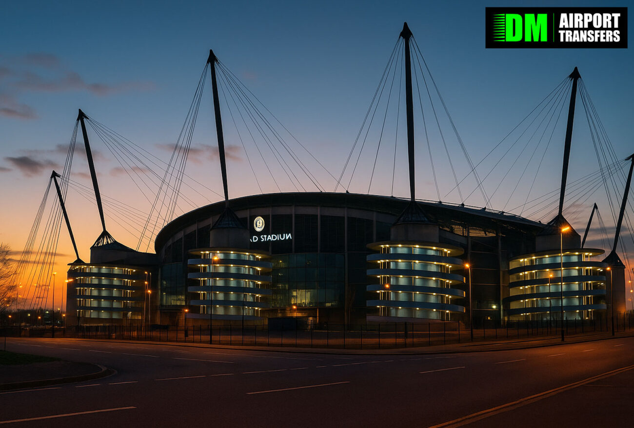Taxi to and from Etihad Stadium – 5, 6, 7, 8 Seater Taxis, Minibuses & Executive Vehicles