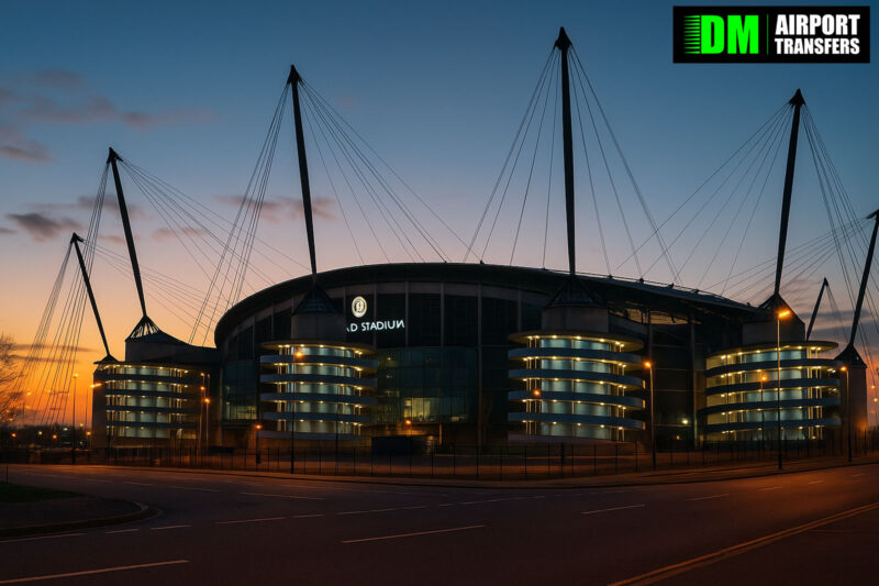 Taxi to and from Etihad Stadium – 5, 6, 7, 8 Seater Taxis, Minibuses & Executive Vehicles