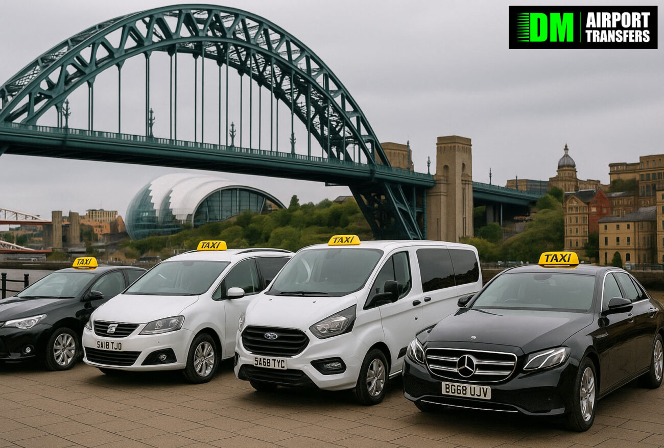 Taxi to and from Newcastle | 5, 6, 7, 8 Seater Taxis, Minibuses & Executive Vehicles