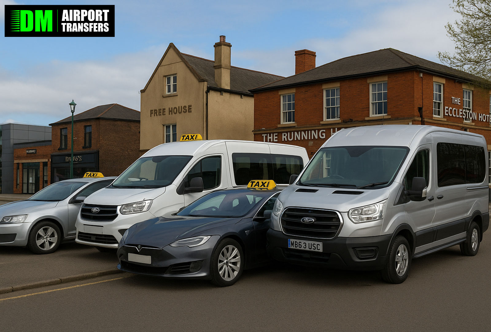 Taxi to and from St Helens | 5, 6, 7, 8 Seater Taxis, Minibuses