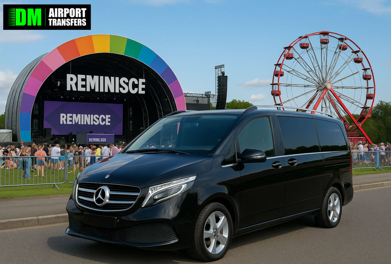 Taxis to and from Reminisce Festival | Book 5, 6, 7, 8 Seater Minibuses & Executive Transfers