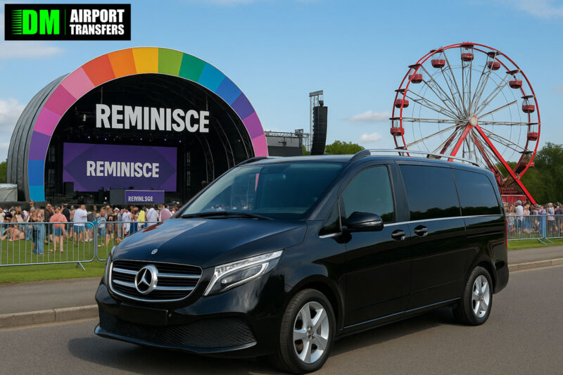 Taxis to and from Reminisce Festival | Book 5, 6, 7, 8 Seater Minibuses & Executive Transfers
