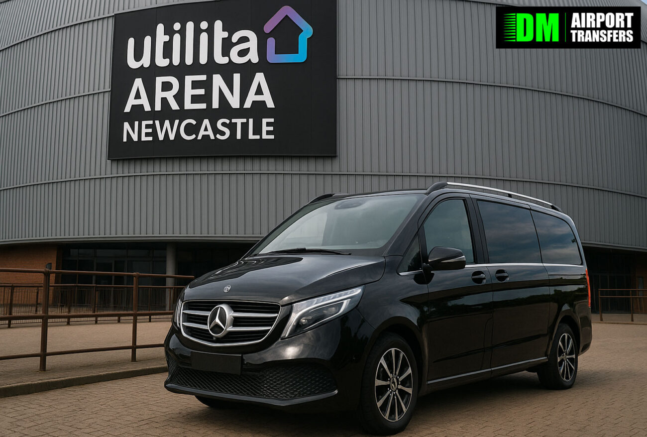 Utilita Arena Newcastle | Taxi Transfers, Minibus & Executive Vehicles