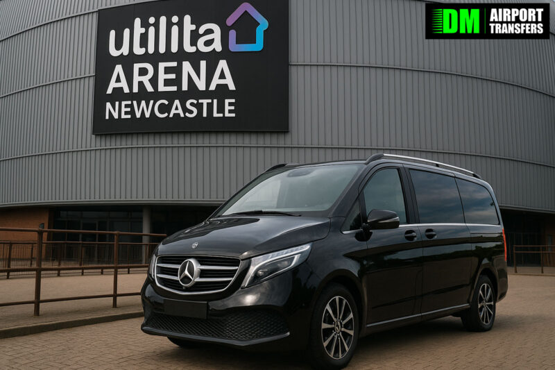 Utilita Arena Newcastle | Taxi Transfers, Minibus & Executive Vehicles