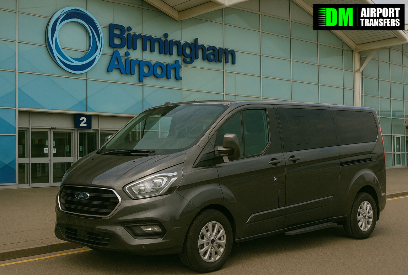 Warrington to Birmingham Airport | Taxi, Minibus & Executive Transfers