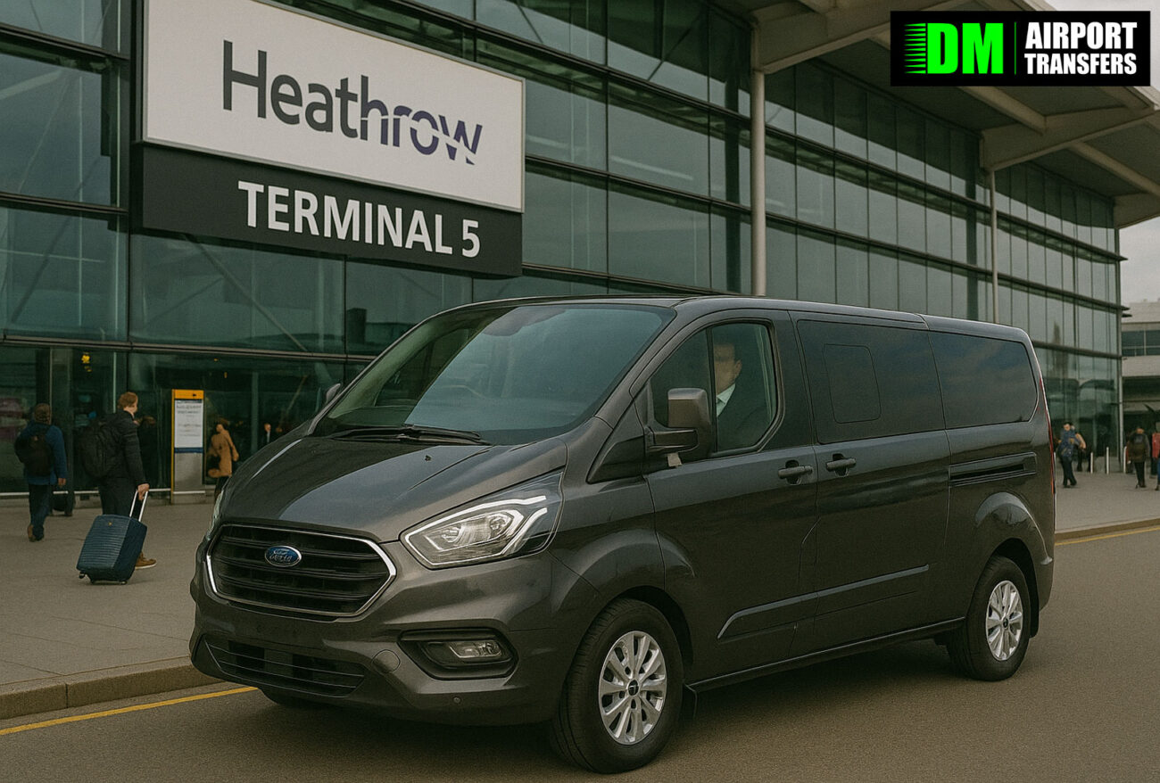 Warrington to Heathrow Airport | Taxi, Minibus & Executive Transfers