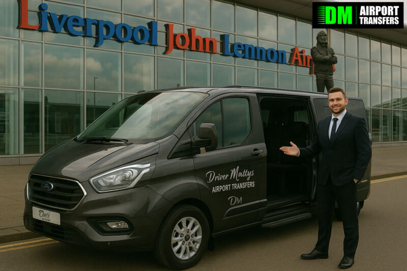 Warrington to Liverpool John Lennon Airport | Taxi, Minibus & Executive Travel