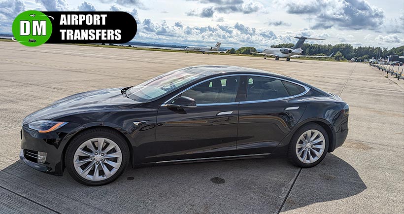 Liverpool Chauffeurs, Executive Airport Transfers in Tesla